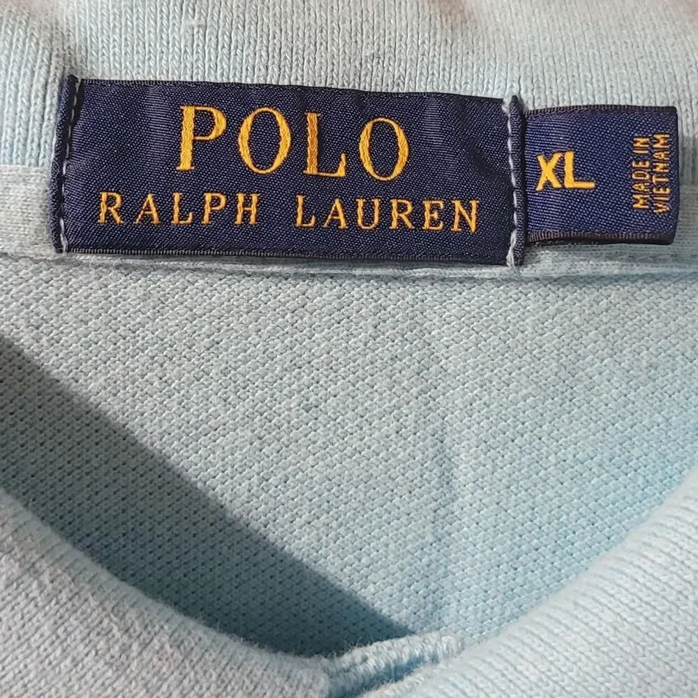 Light Blue Ralph Lauren Polo Mens XL